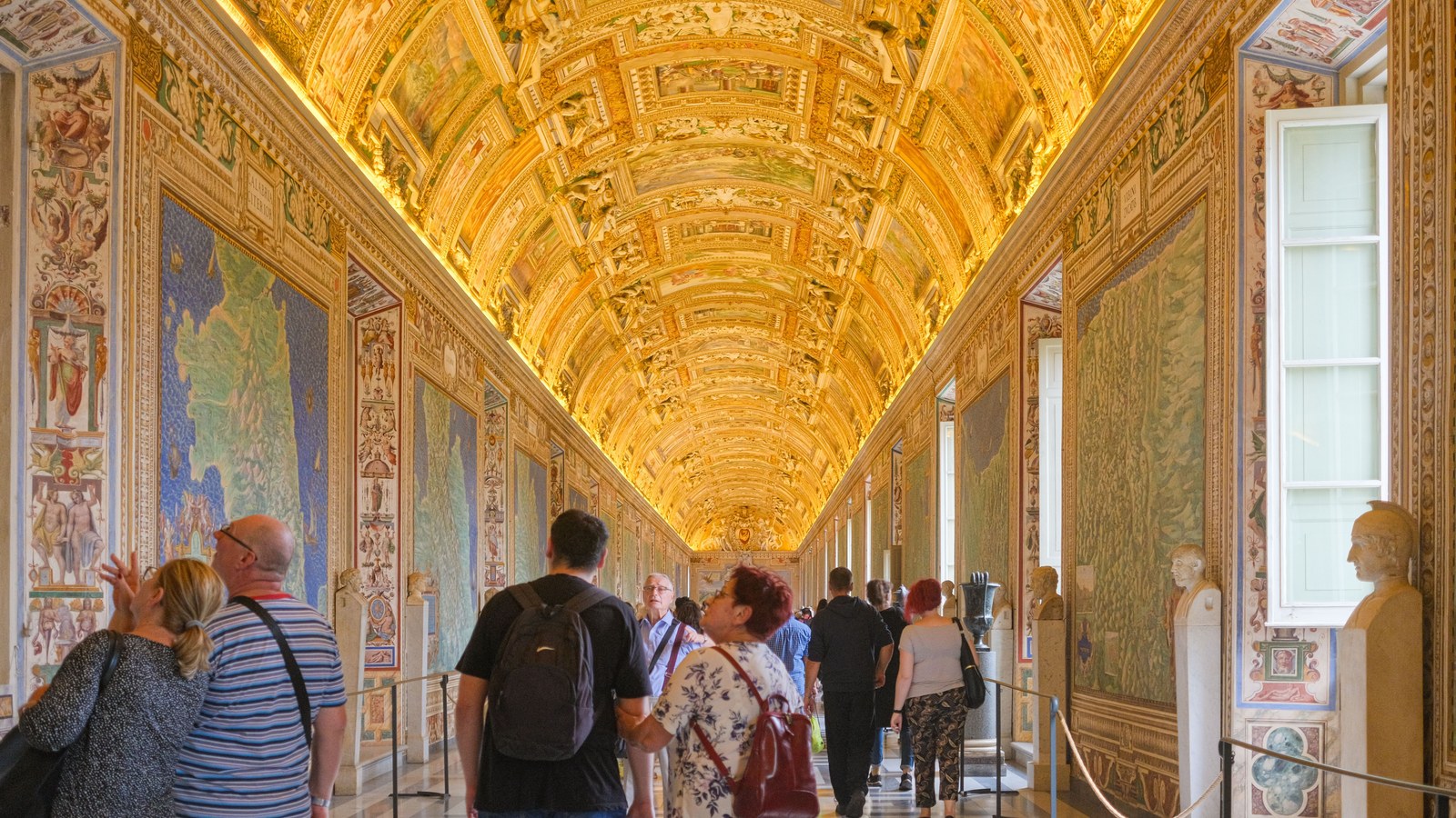 Galería de los Mapas en los Museos Vaticanos