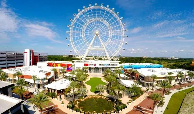 Vista de ICON Park en Orlando